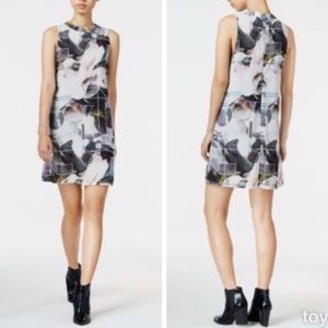 Bar III Geometric Print Dress